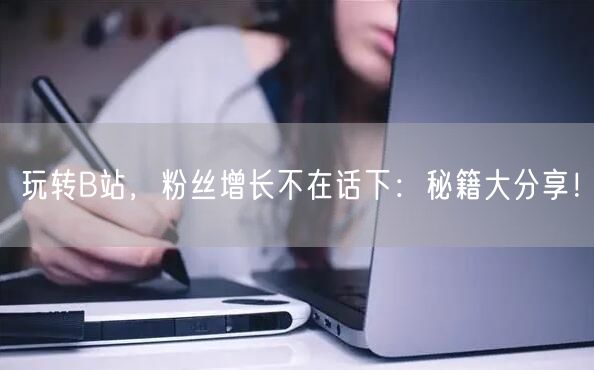 玩转B站，粉丝增长不在话下：秘籍大分享！