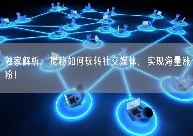 独家解析：揭秘如何玩转社交媒体，实现海量涨粉！