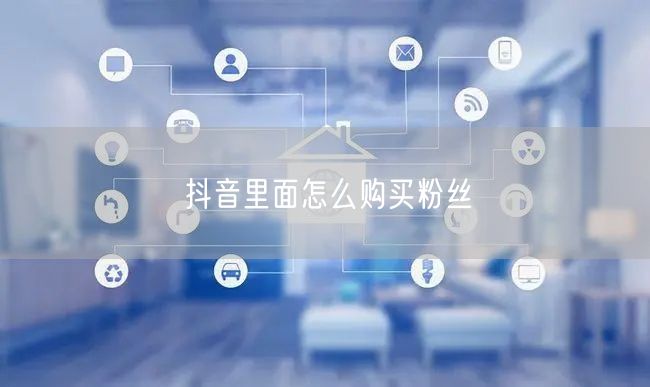抖音里面怎么购买粉丝