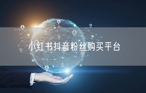 小红书抖音粉丝购买平台