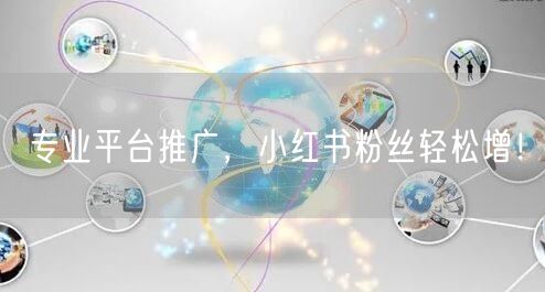 专业平台推广，小红书粉丝轻松增！