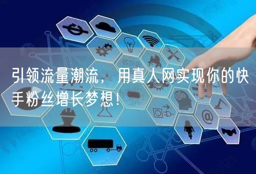 引领流量潮流，用真人网实现你的快手粉丝增长梦想！