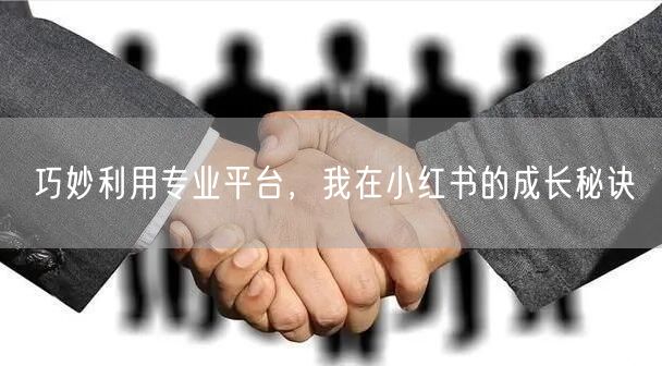 巧妙利用专业平台，我在小红书的成长秘诀
