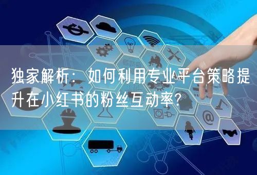 独家解析：如何利用专业平台策略提升在小红书的粉丝互动率?
