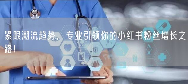 紧跟潮流趋势，专业引领你的小红书粉丝增长之路！