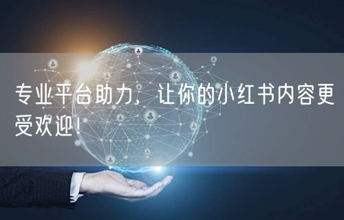 专业平台助力，让你的小红书内容更受欢迎！