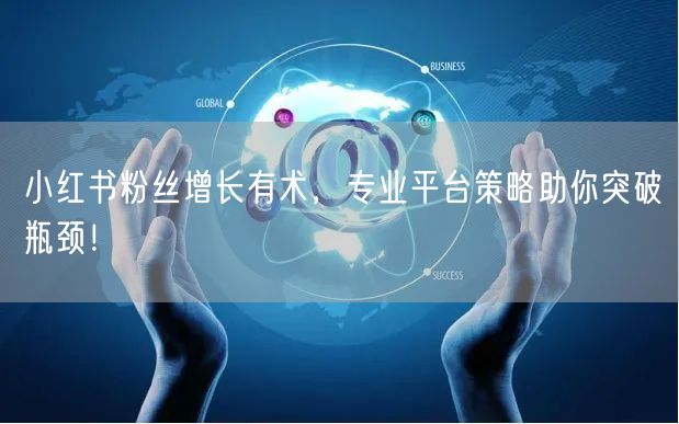 小红书粉丝增长有术，专业平台策略助你突破瓶颈！