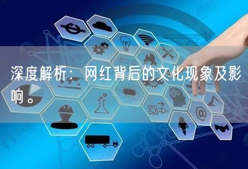 深度解析：网红背后的文化现象及影响。