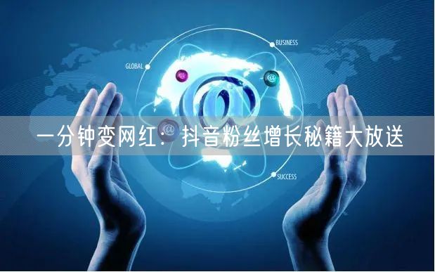 一分钟变网红：抖音粉丝增长秘籍大放送