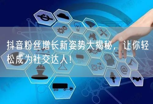 抖音粉丝增长新姿势大揭秘，让你轻松成为社交达人！
