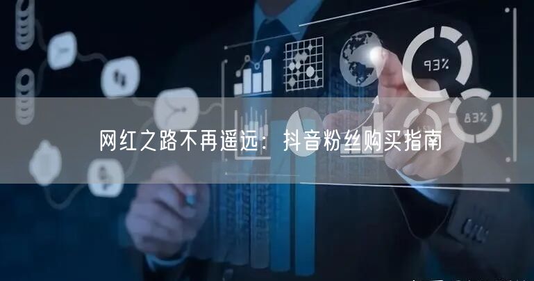 网红之路不再遥远：抖音粉丝购买指南